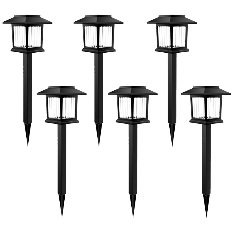 2-18PACK Solar Garden Lights Outdoor Landscape LED Light Pathway Yard Waterproof