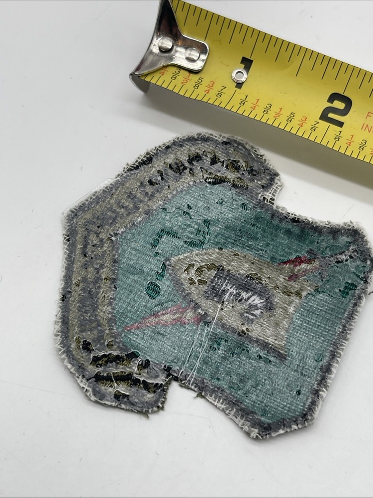 U.S. Military USAF Electronic Security Command Patch Insignia Cut Subdued Iron