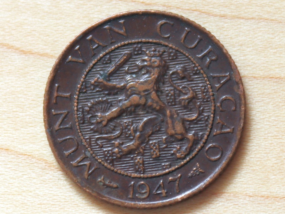 1947 Curacao 1 Cent