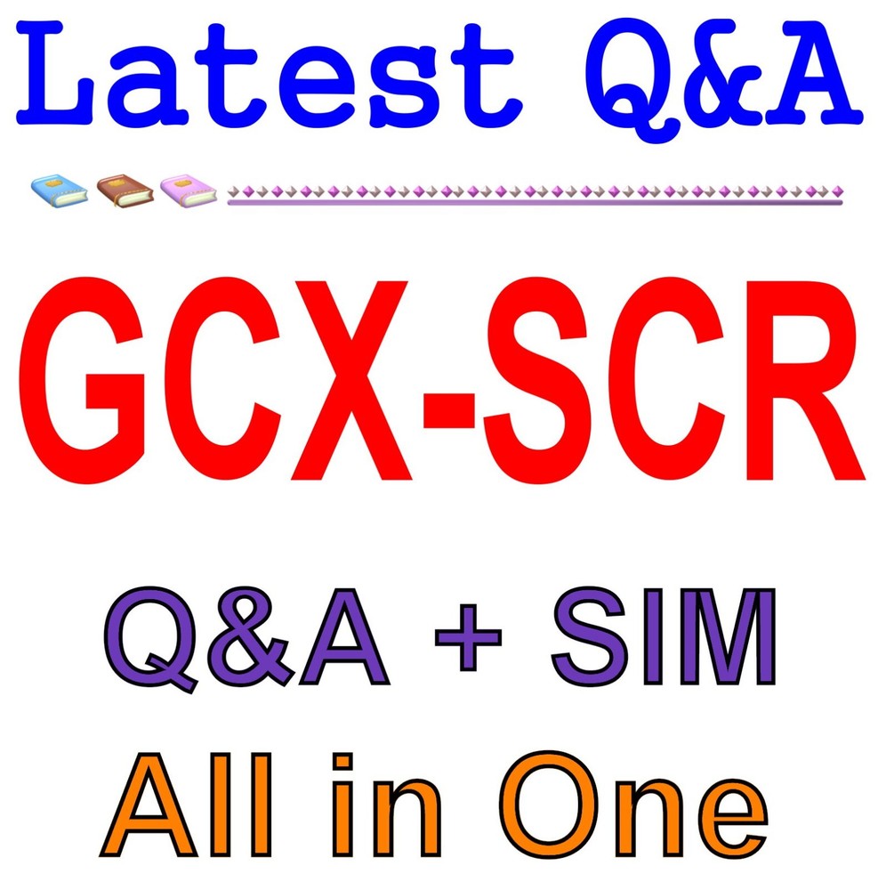 GCX-SCR Cloud CX: Scripting Certification Exam Q&A