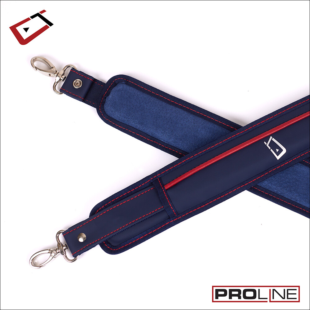 Cuetec Pro Line Navy 2x4 Hard Pool Cue Case