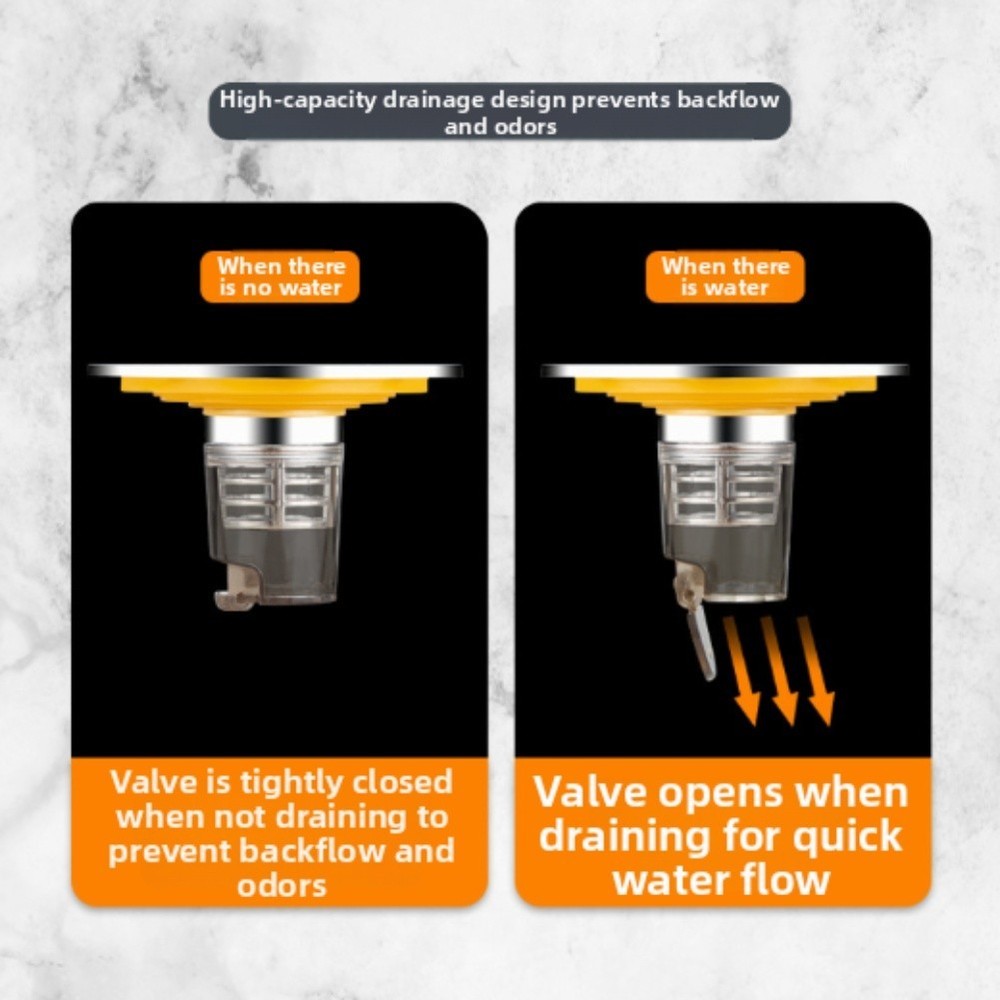 Drain Strainer Bathroom Drain Easy Installation Long-lasting Performance