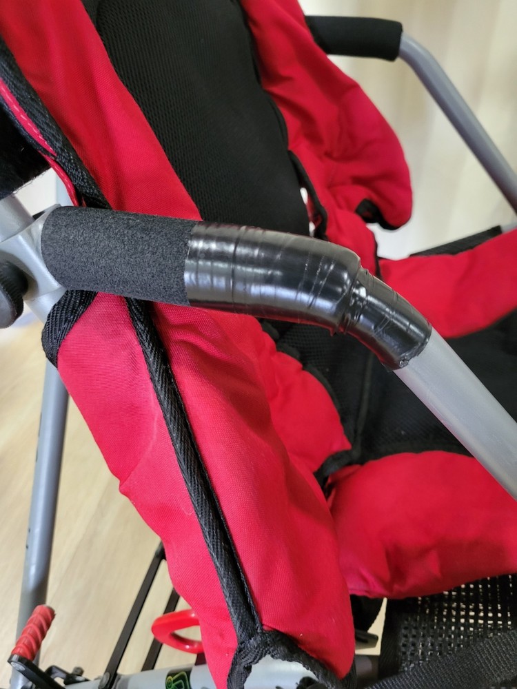 Convaid Cruiser 16” Special Needs Stroller Wheelchair Red