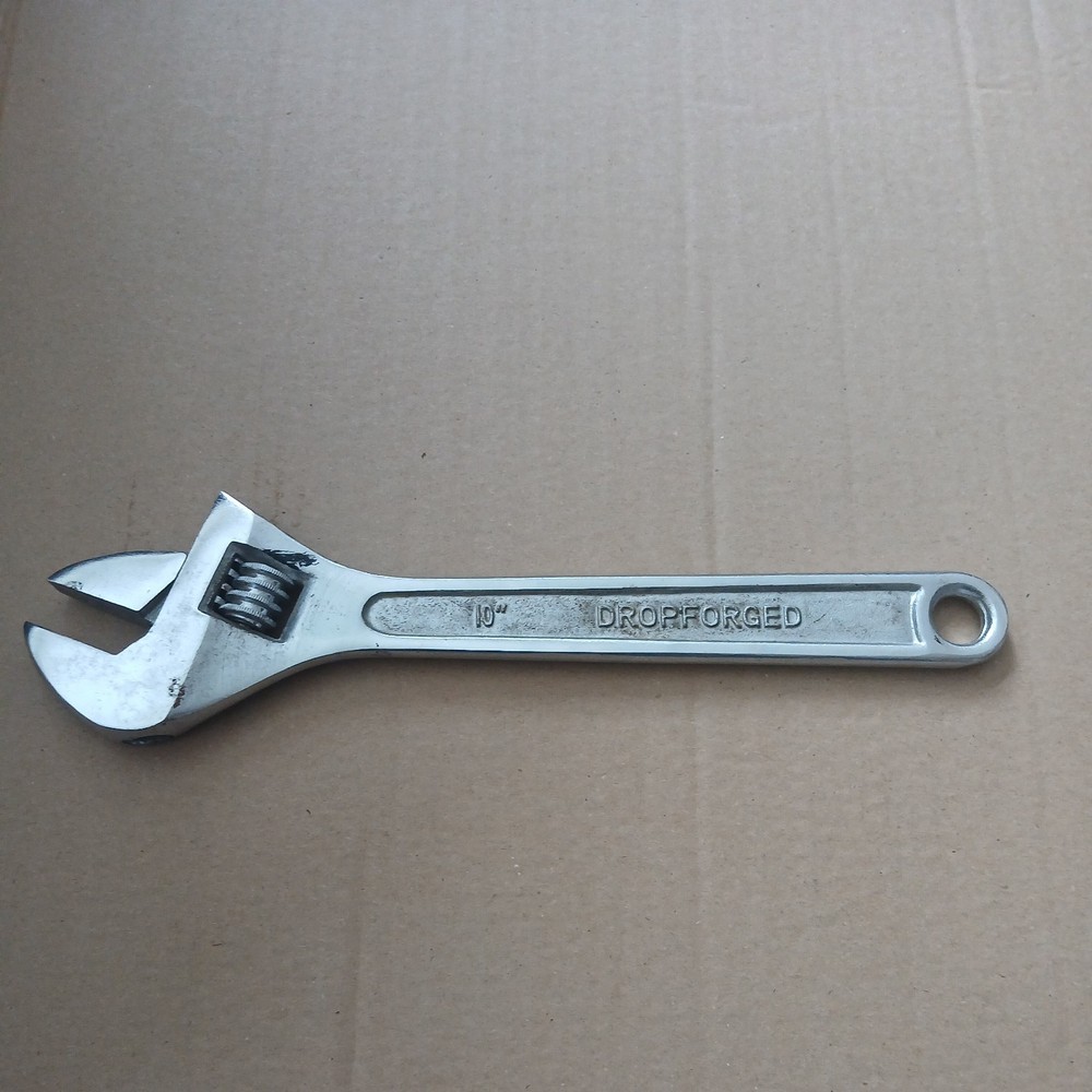 Valley 10" Adjustable Spanner, CR-V