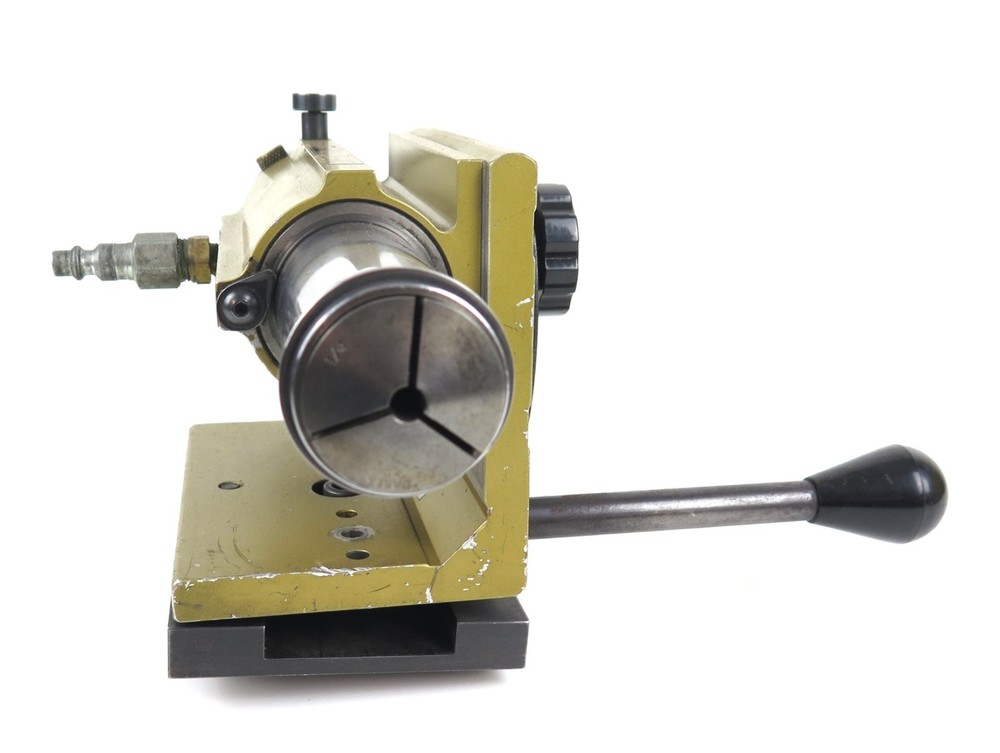 Darex E-80 End Mill Sharpener Air Spindle, Housing & Draw Bar Assembly