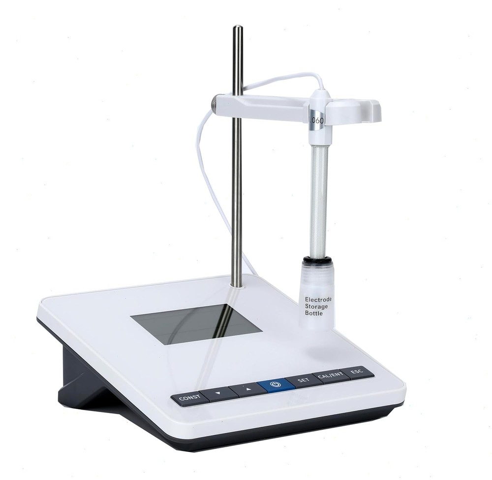 Lab Benchtop Conductivity Meter with Conductivity Solution 1 Point Calibration