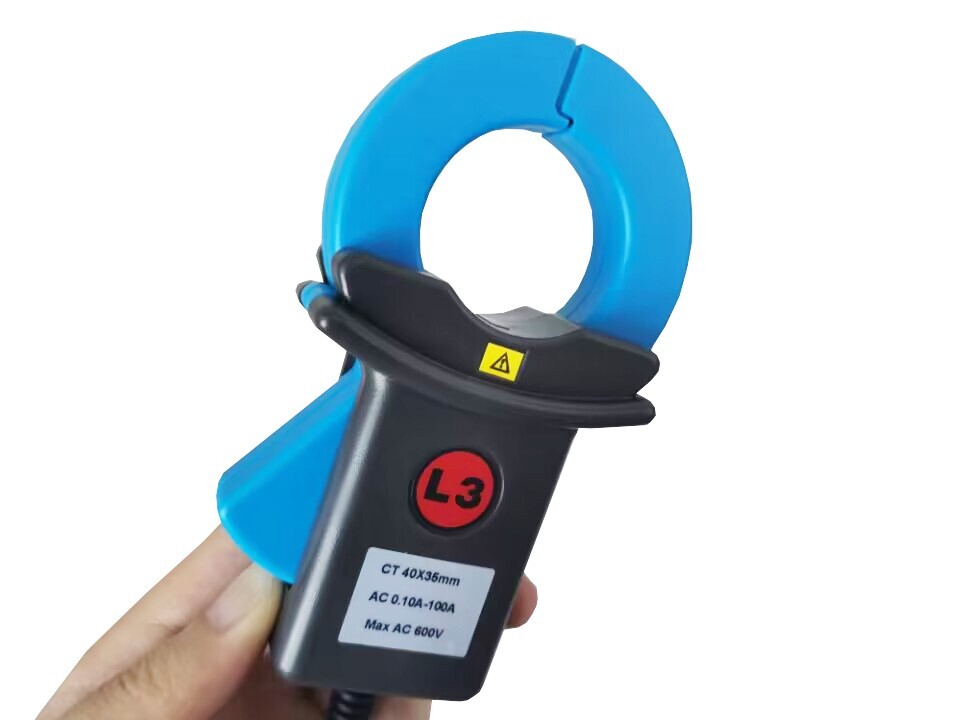 Power Quality Recorder Analyzer with 0.10A to 100A USB Communication Interface