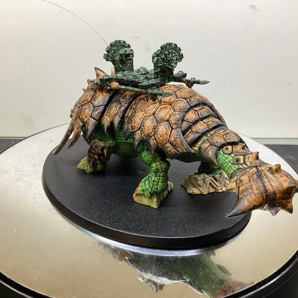 Warhammer AoS- Seraphon Bastiladon 1x model painted built MS12628