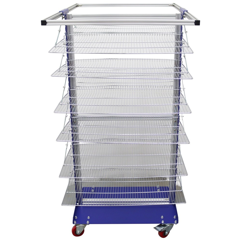 Sealed Heating Type Drying Rack Double-side 12 Layer Adjustable Spacing LYF4060