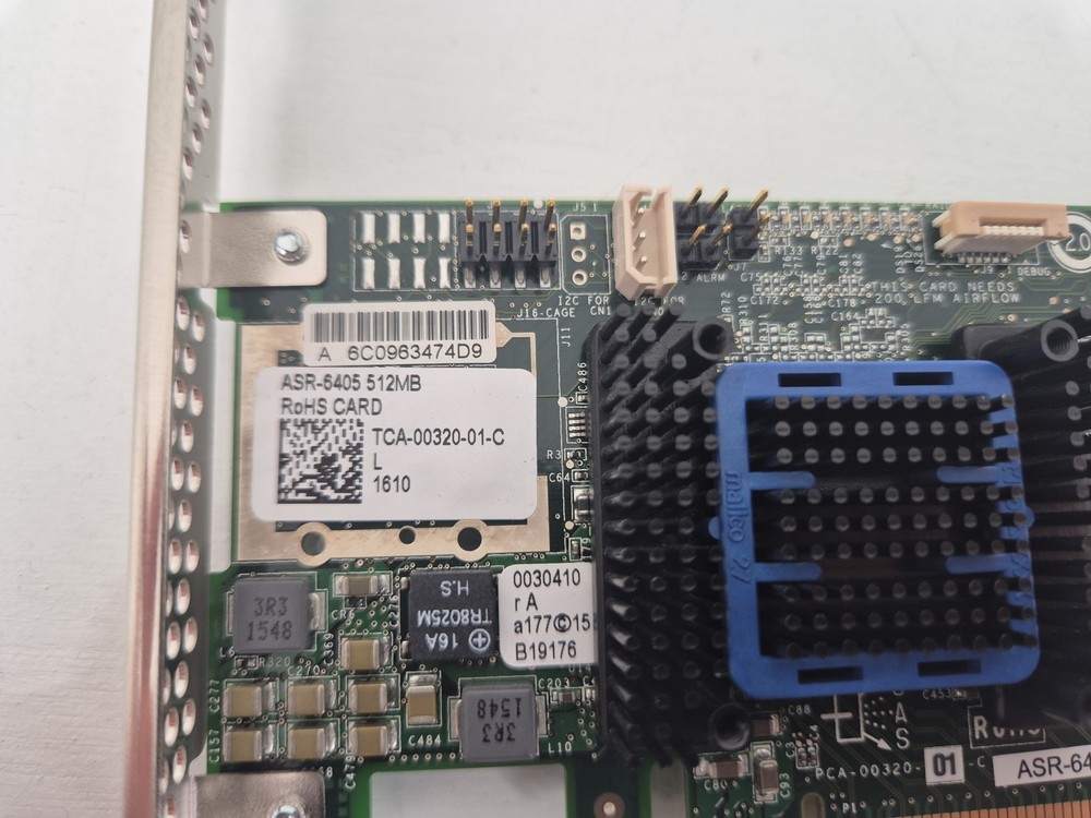 Adaptec 6Gb/s SAS/SATA PCI-E RAID Controller Card ASR-6405 512MB