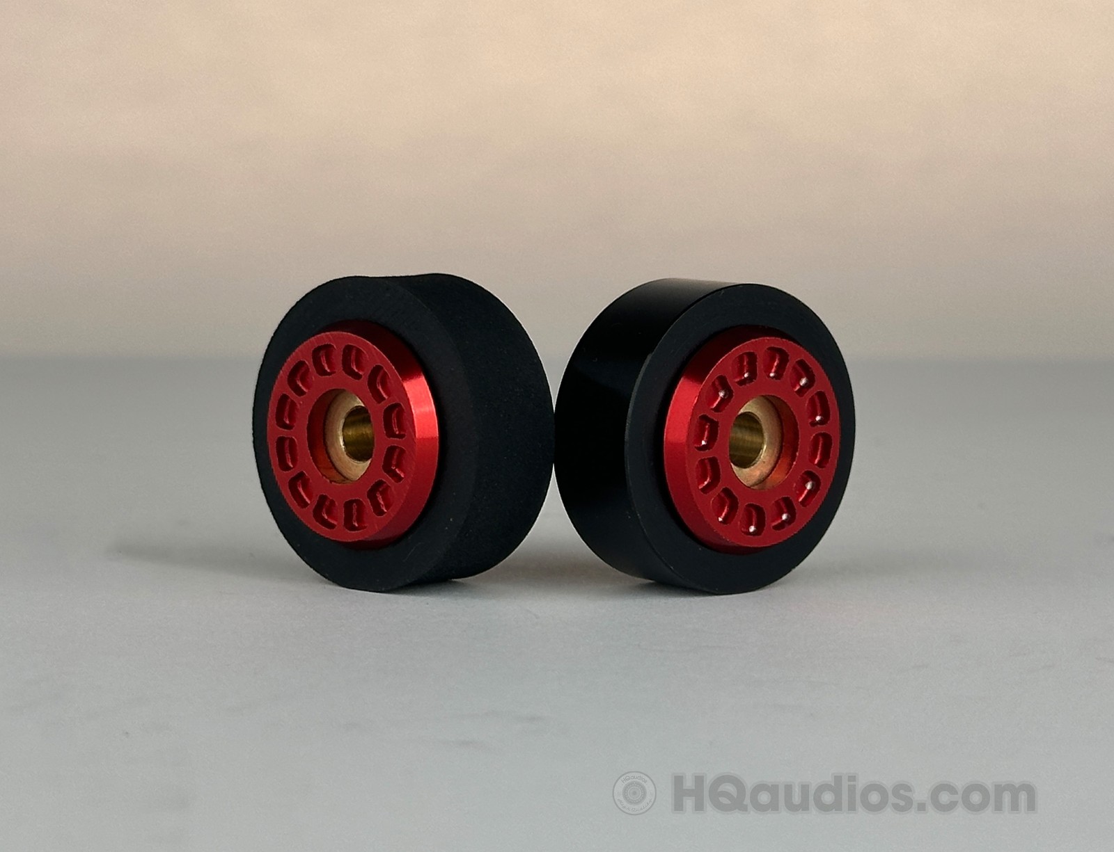 Pair of Pioneer RT-707/701 Pinch Rollers – Precision Replacement –Red–1Yr WRT