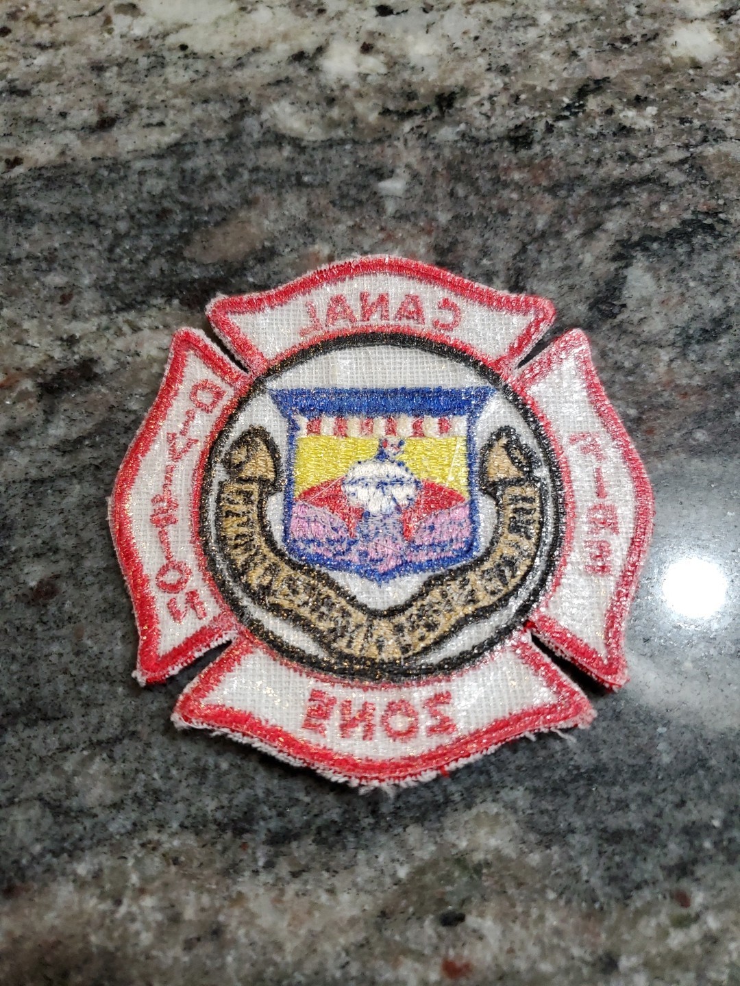 Panama Canal Zone Fire Division Patch