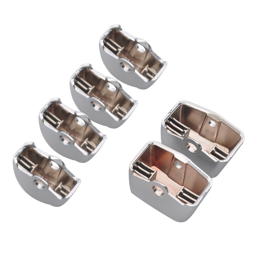 Chrome Hand Control Switch Housing Button Cover Cap Kit For Harley Softail/Dyna