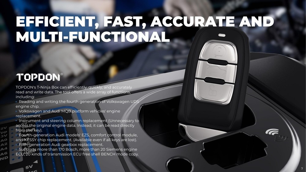 2026 TOPDON Phoenix Smart + T-Ninja Box All-in-1 Bundle ECU Programmer IMMO Key