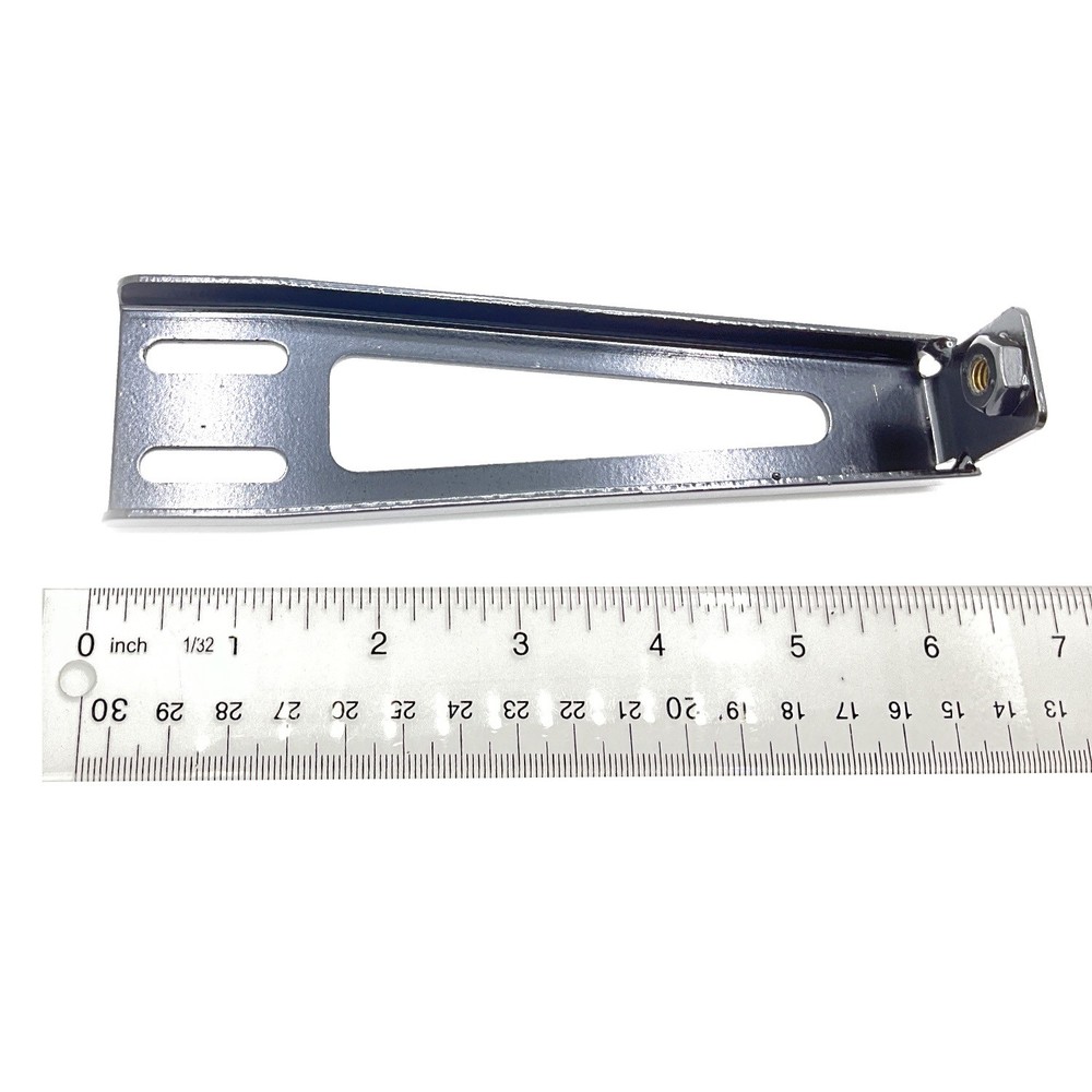 Polaris Mount Bracket, Front, Upper, Whisker, Black