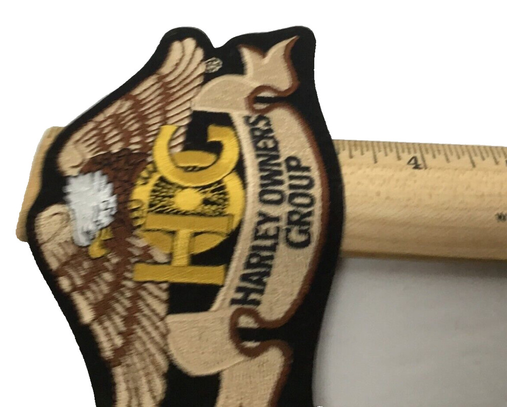 Harley Davidson Harley Owners Group Eagle Embroidered Patch