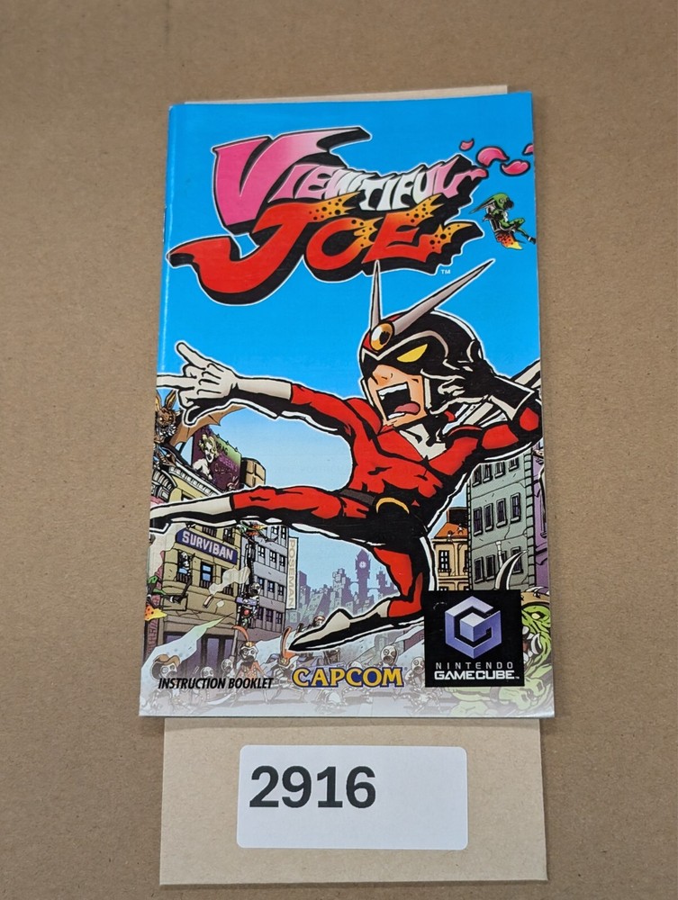 Viewtiful Joe - Gamecube - Manual Only **NO GAME!