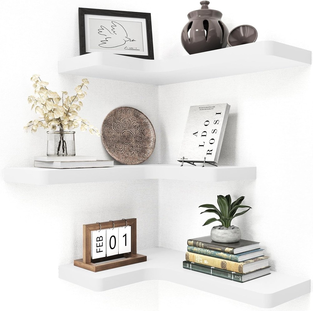 Corner Floating Shees, Wall Shelf, Shees for Wall Stora,