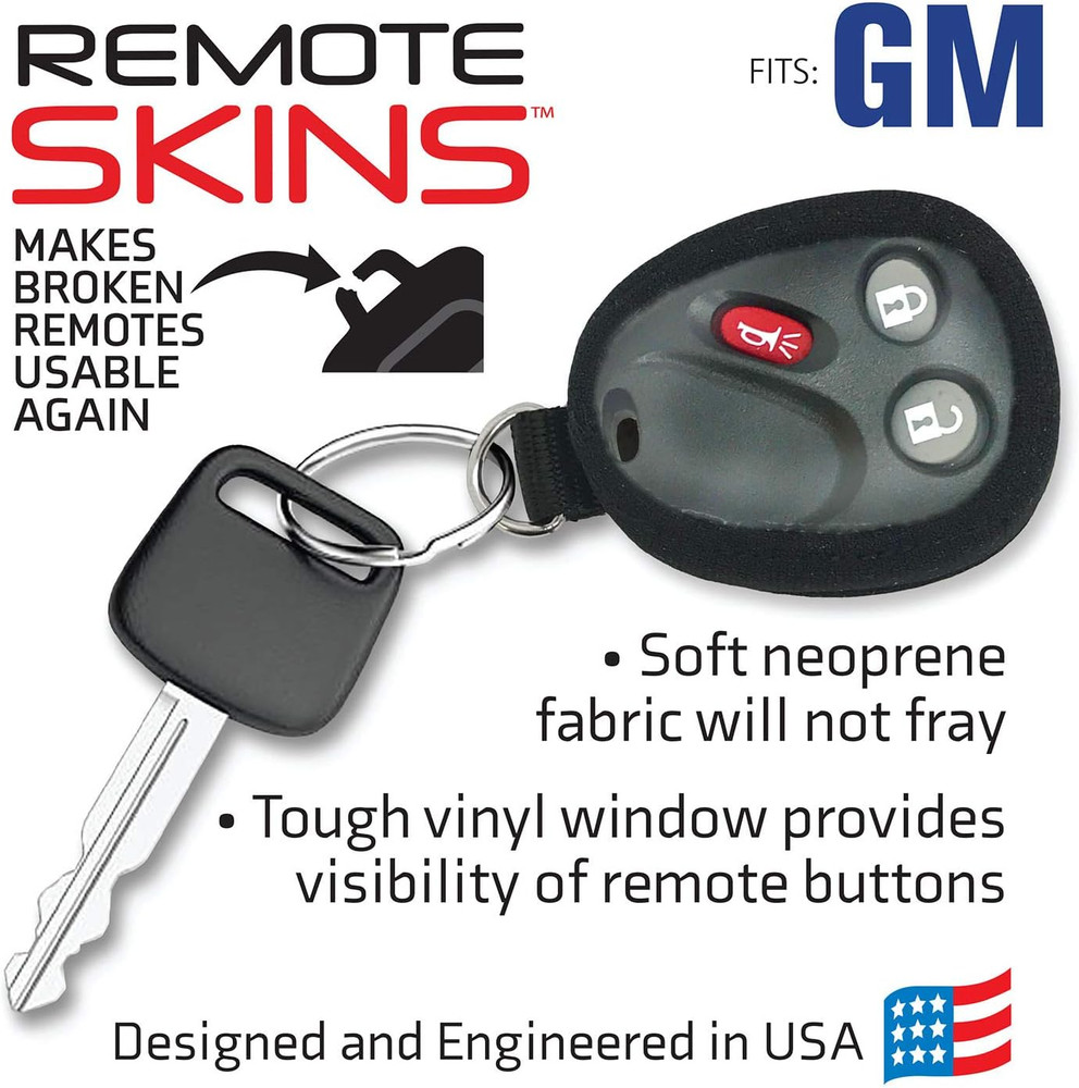 Flexible Remote Skin, GM Models, 1 Pack (48901) , Black