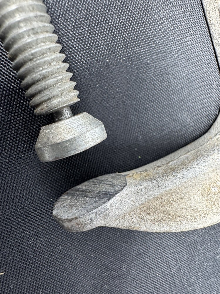 Vintage Adjustable 1 1/2 Inch C Clamp Silver