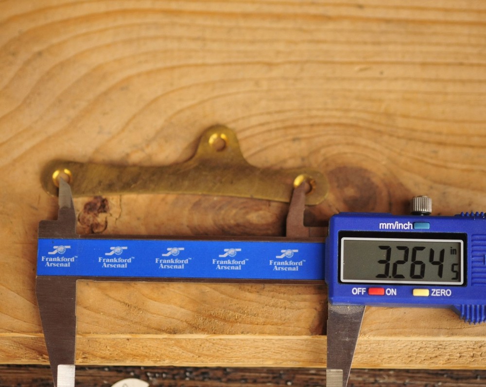 Brass Flintlock Muzzleloader Side Plate