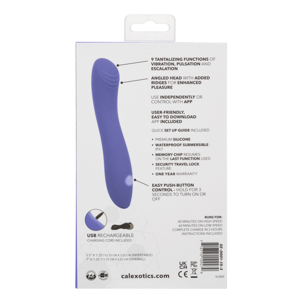 App Controlled Vibrating G-Spot Stimulator Multi-Speed Rechargeable Vibrator