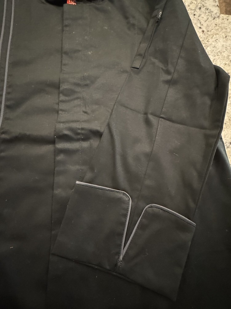 Chef Cooking Jacket Chefwear Medium Teflon New With Tags