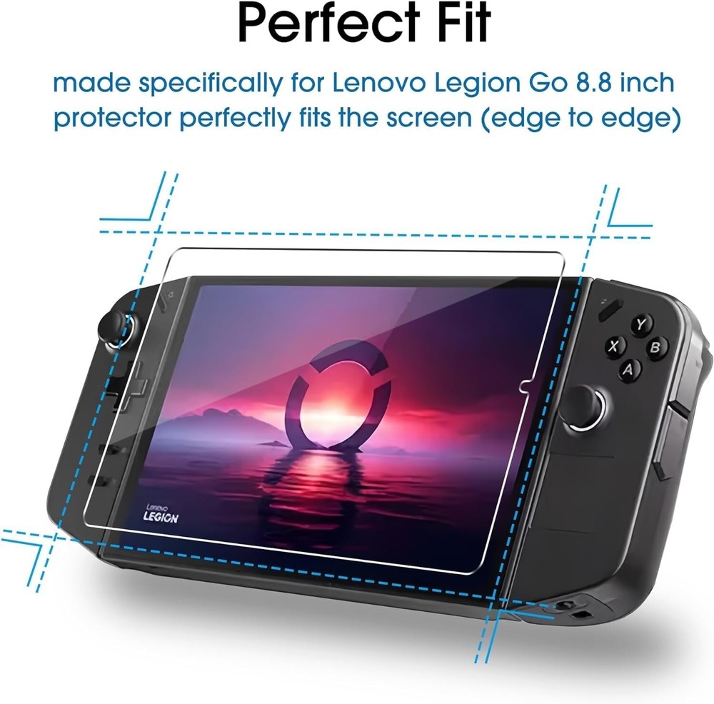 amFilm 2 Pack Upgrade Version Screen Protector for Lenovo Legion Go Handheld