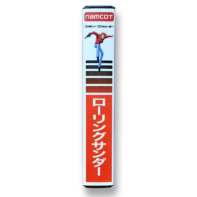 ROLLING THUNDER - Empty plastic box Replacement spare case Famicom