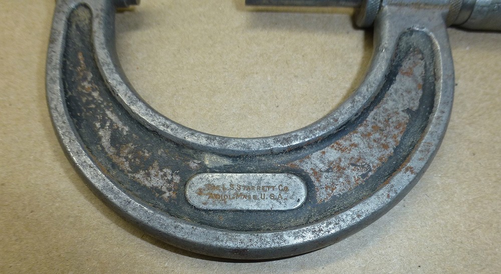 Starrett 1”-2" Outside Micrometer Made In USA