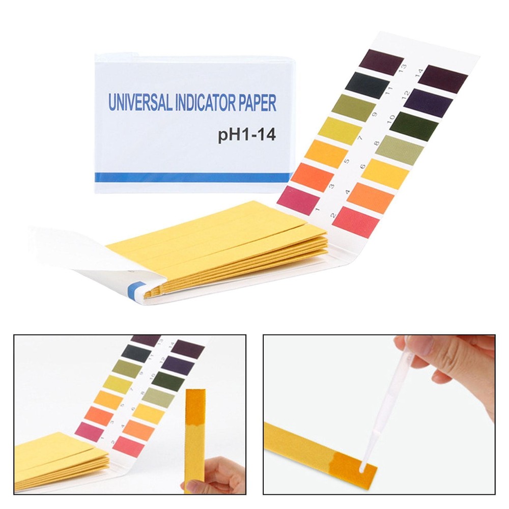 Litmus pH Test Strips Universal Application pH 1-14 Test