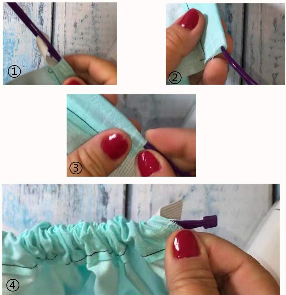 That Purple Thang Sewing Tools 5Pcs for Sewing Craft Projects Use Thread Rubber