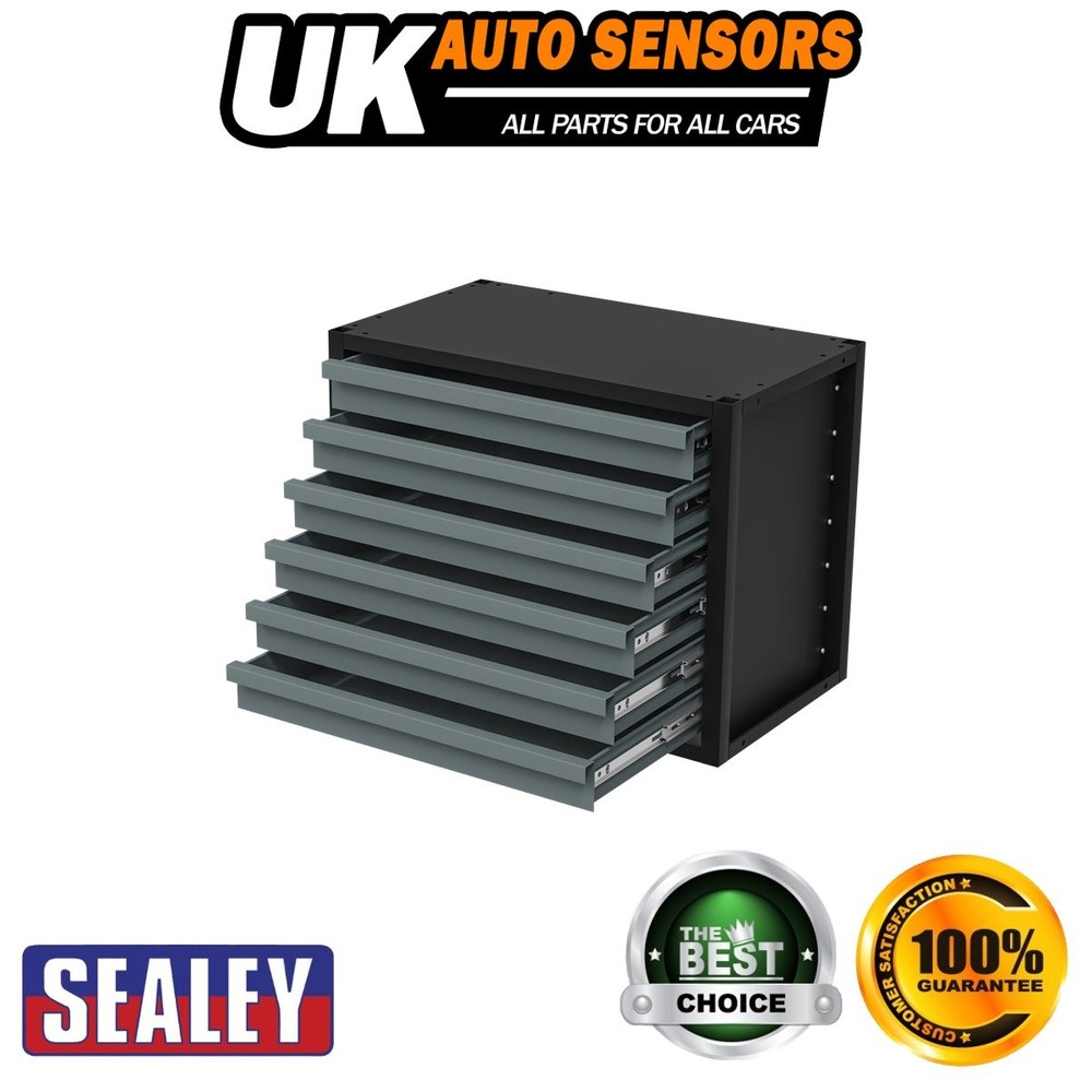 Sealey Modular Storage Mid Unit 6 Drawer 580mm APMRM1