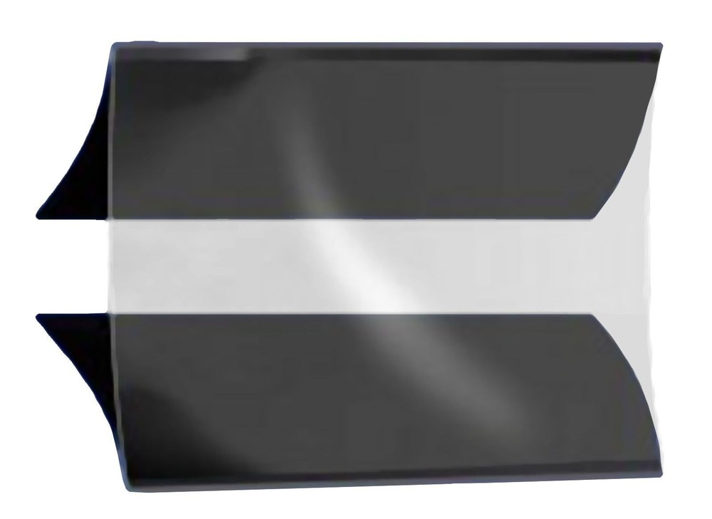 Strip Style Black Stamp Mounts Size 80