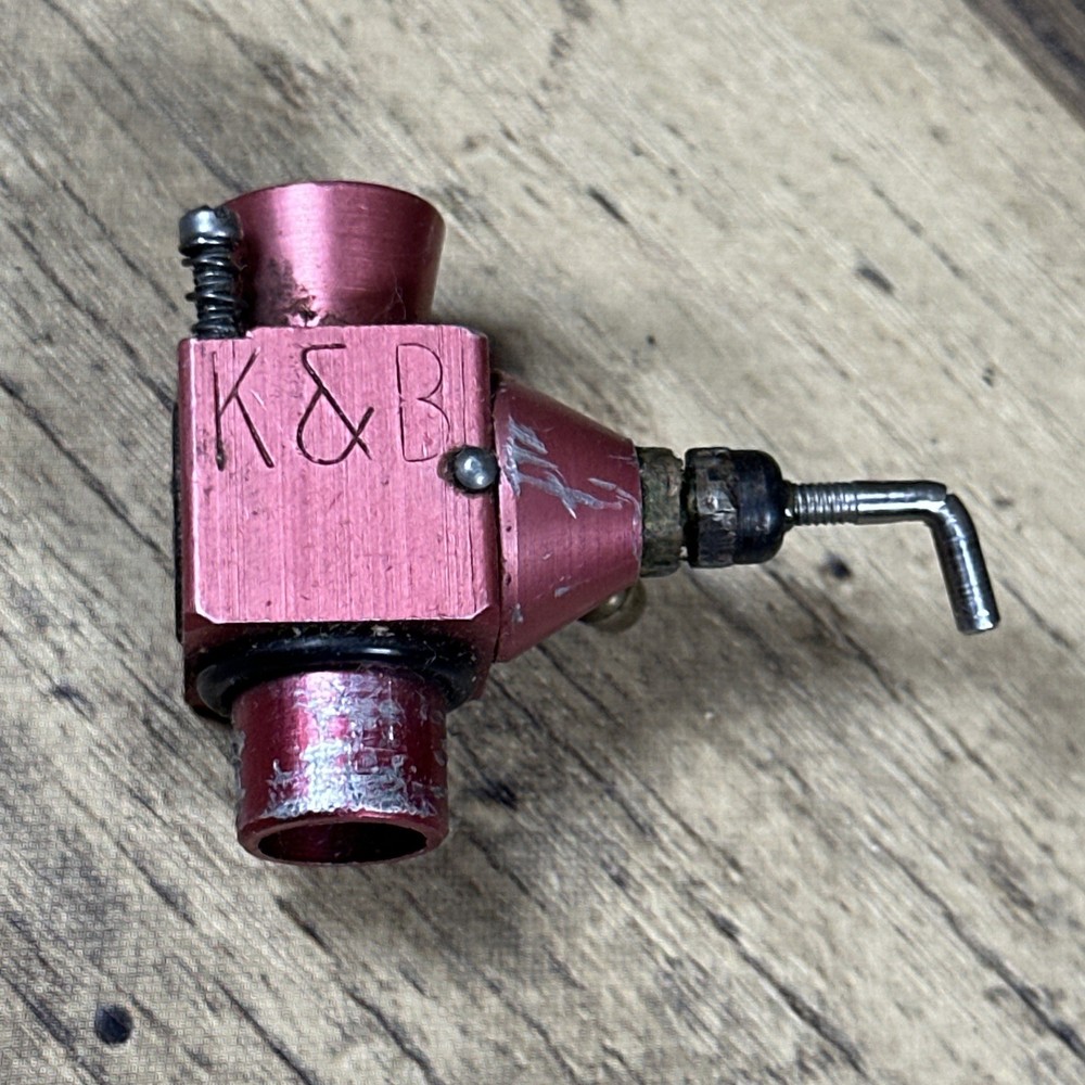 Vintage K&B RC Nitro carburetor