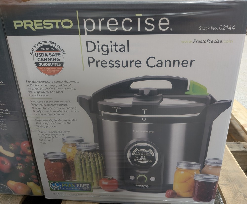 PRESTO Precise Digital Pressure Canner 02144 12 Quart