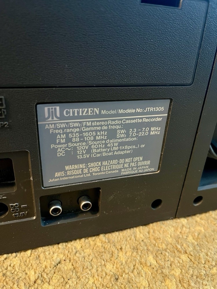 Boombox Citizen JTR-1305