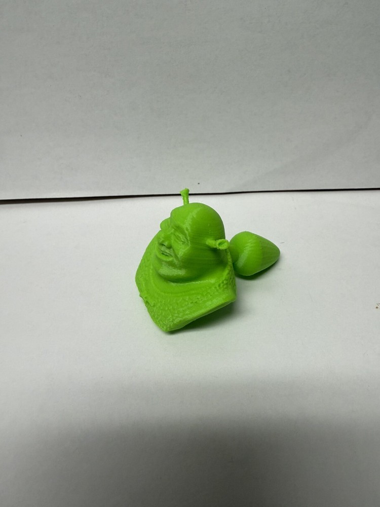 3D Printed Shrek Buttplug - Gag Gift Plastic