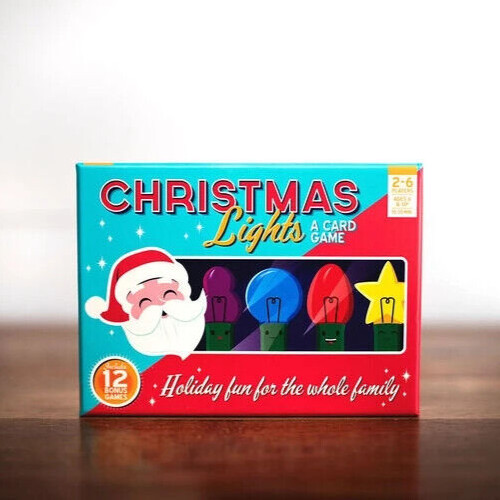 Christmas Lights A Card Game .. Great Stocking Stuffer