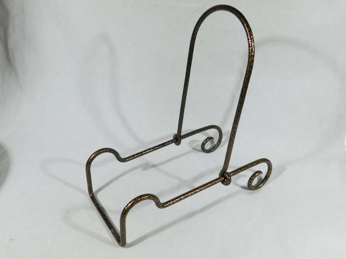Easel Display Stand Large Size Adjustable Bronze/Black Color Metal