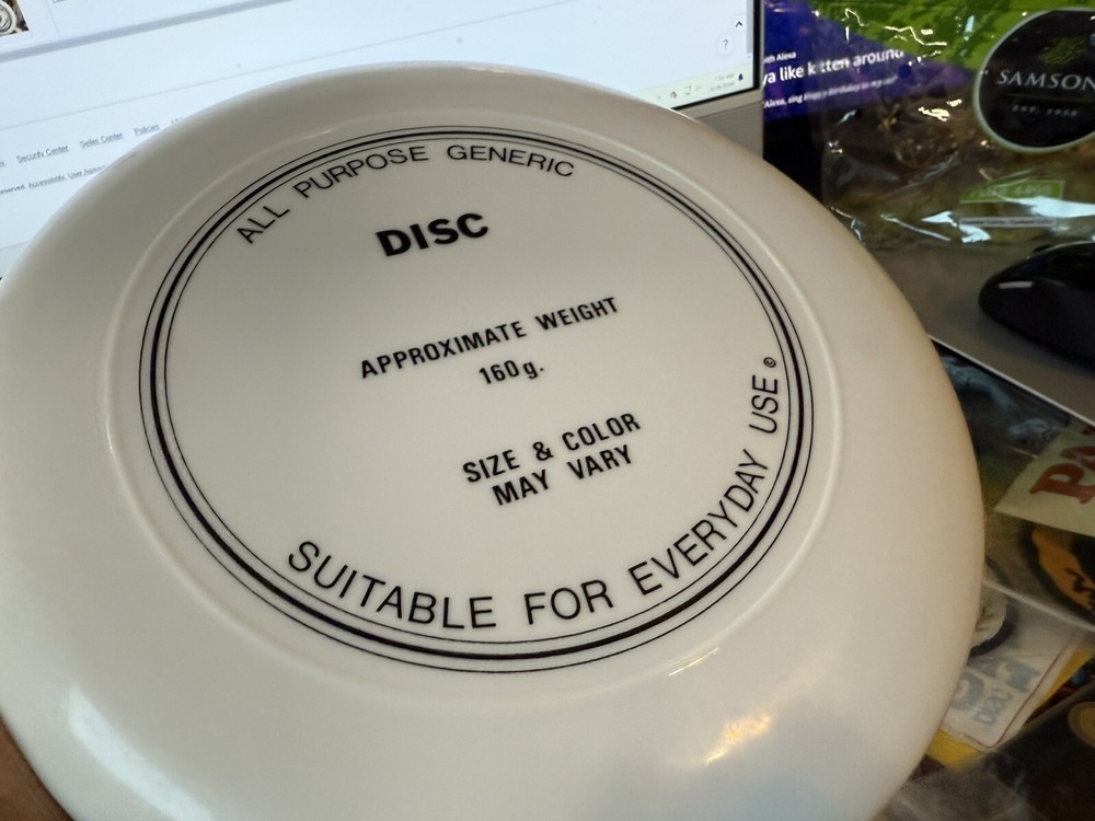 Frisbee All Purpose Generic disc 160 Gram suitable for everyday use