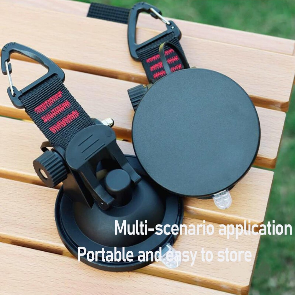 Heavy Duty Suction Cup with Security Hooks 4Pcs Strong Suction Cups Multipurp...