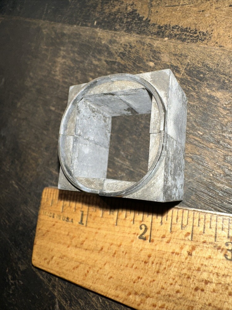 Printing Blocks Lead Square Border Frames Room For Type