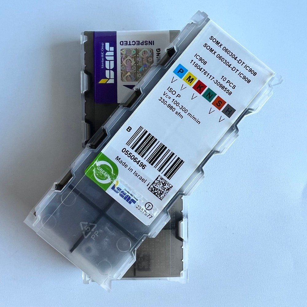 10Pcs/BOX ISCAR SOMX060304-DT IC908