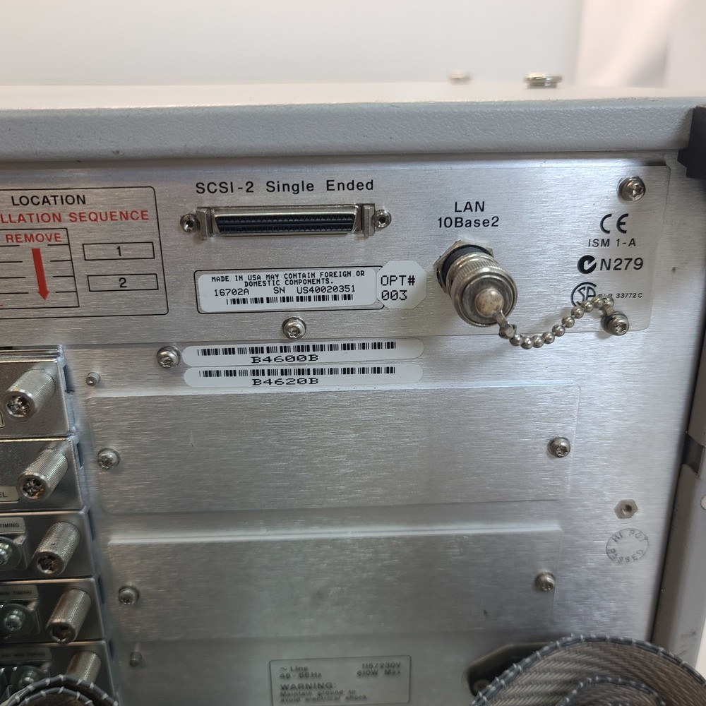 HP 16702A Modular Logic Analysis System