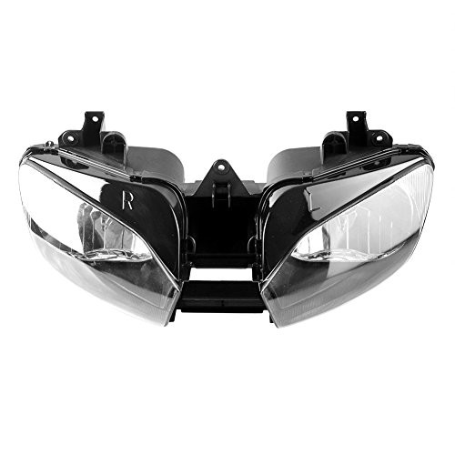 Motorcycle Front Headlight Headlamp Shell Assembly Housing Kit Compatible