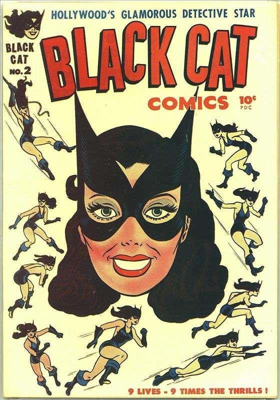 Black Cat Comics #2 Photocopy Comic Book