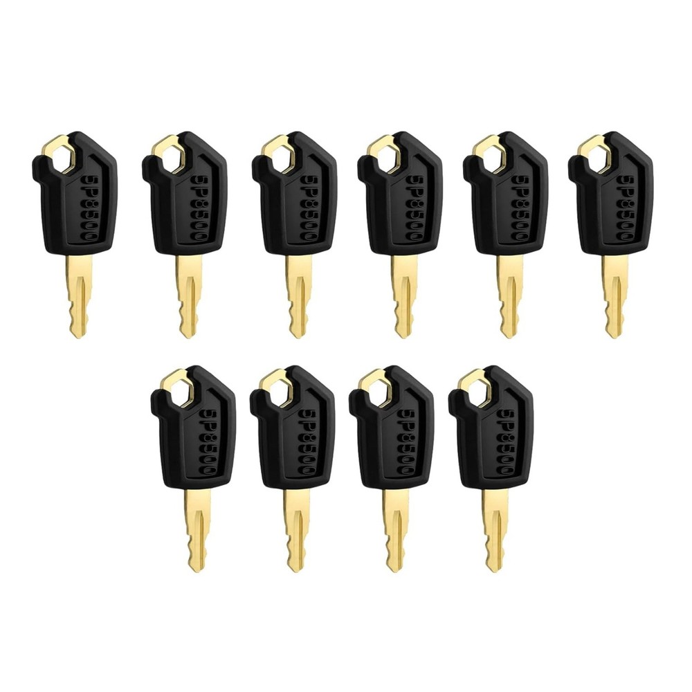 10 Pack 5P8500 Excavator Loader Key For Caterpillar Skid Steer Loader Models