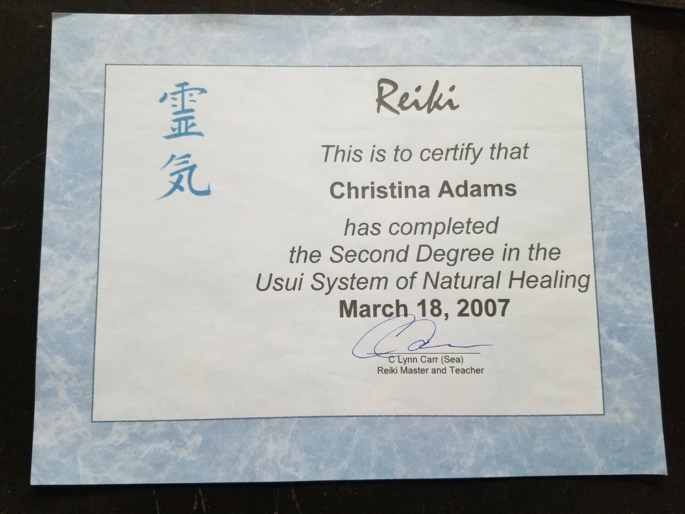 60 Minute~Distant Reiki Healing Session~Certified Level II~Usui System
