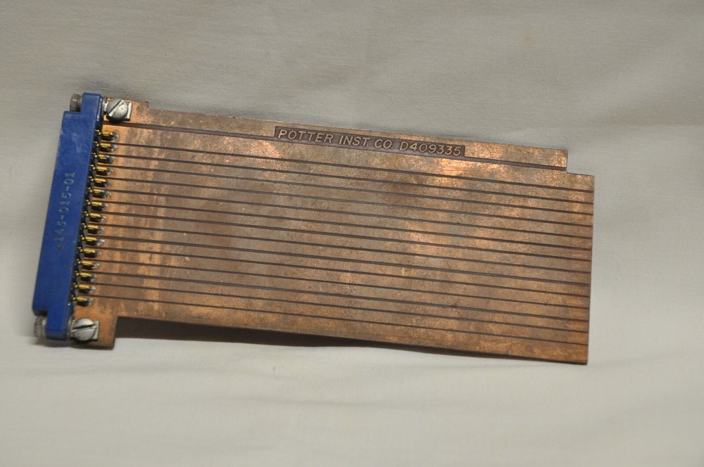 Card Extender, Potter Inst. Co D409335, used